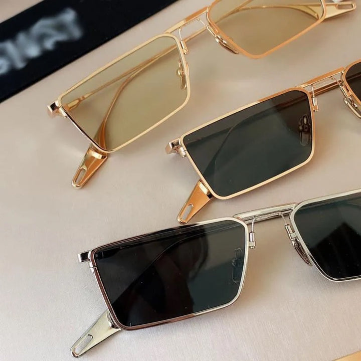 Modische Rechteckige Sonnenbrille Karnz