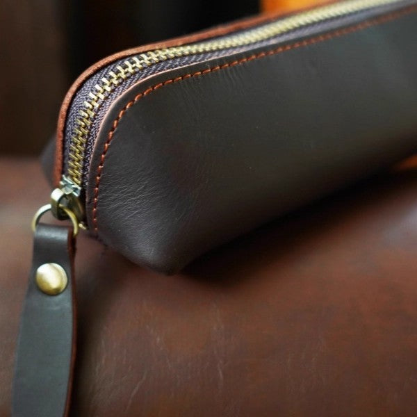 Stylischer Leder-Bleistiftcase Karnz
