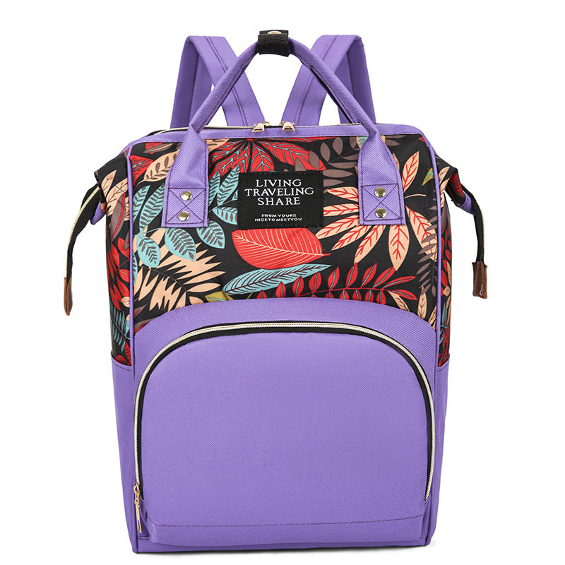 Blumendruck Multi-Funktions-Rucksack Karnz