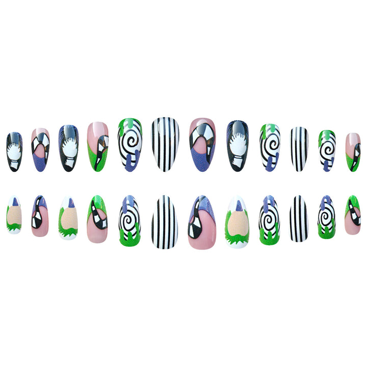Künstlerische Nagelkunst