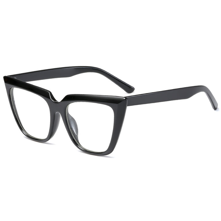Damen Geometrische Oversized-Sonnenbrille Karnz