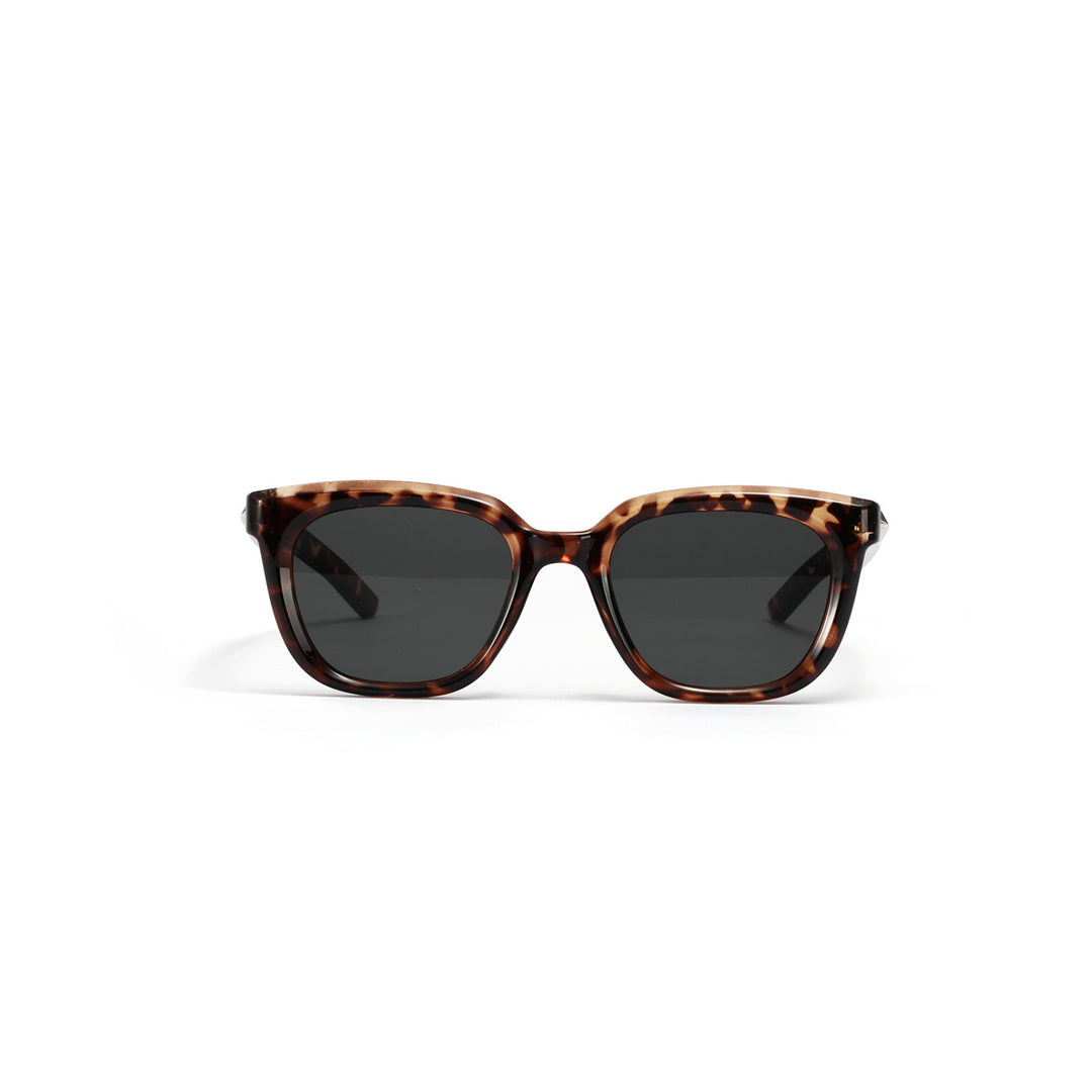 Damen modische transparente Sonnenbrille mit schmalem Rahmen und UV-Schutz Karnz