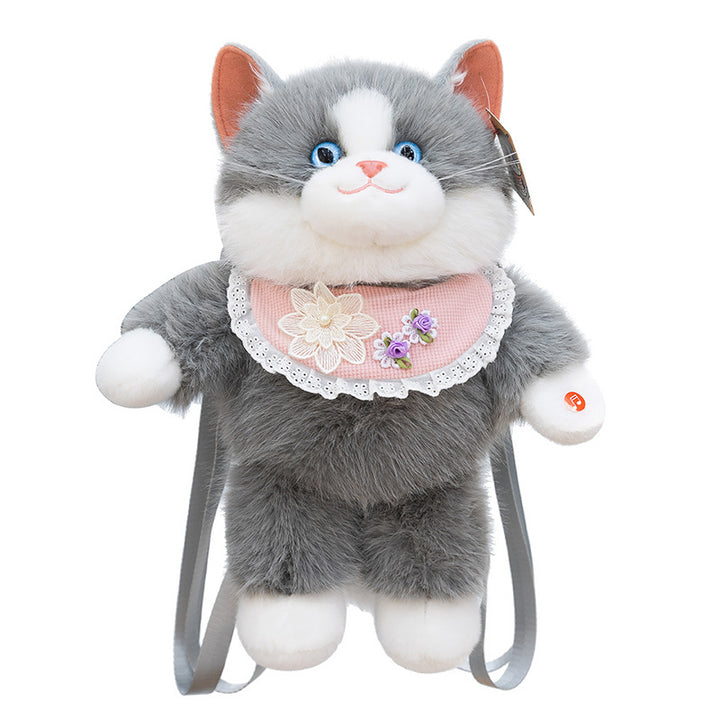 Plüsch Katzen-Themen Rucksack Karnz