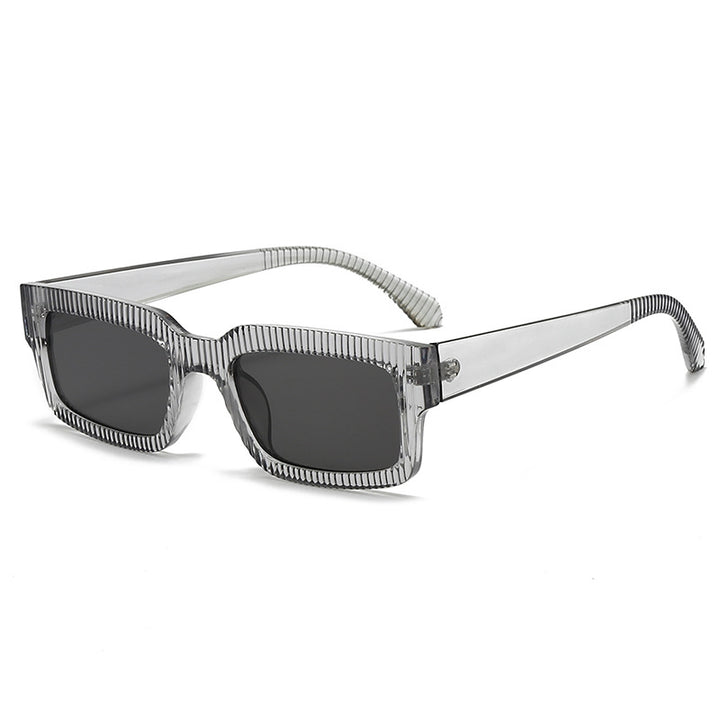 Damen modische Sonnenbrille mit geometrischem Rahmen Karnz