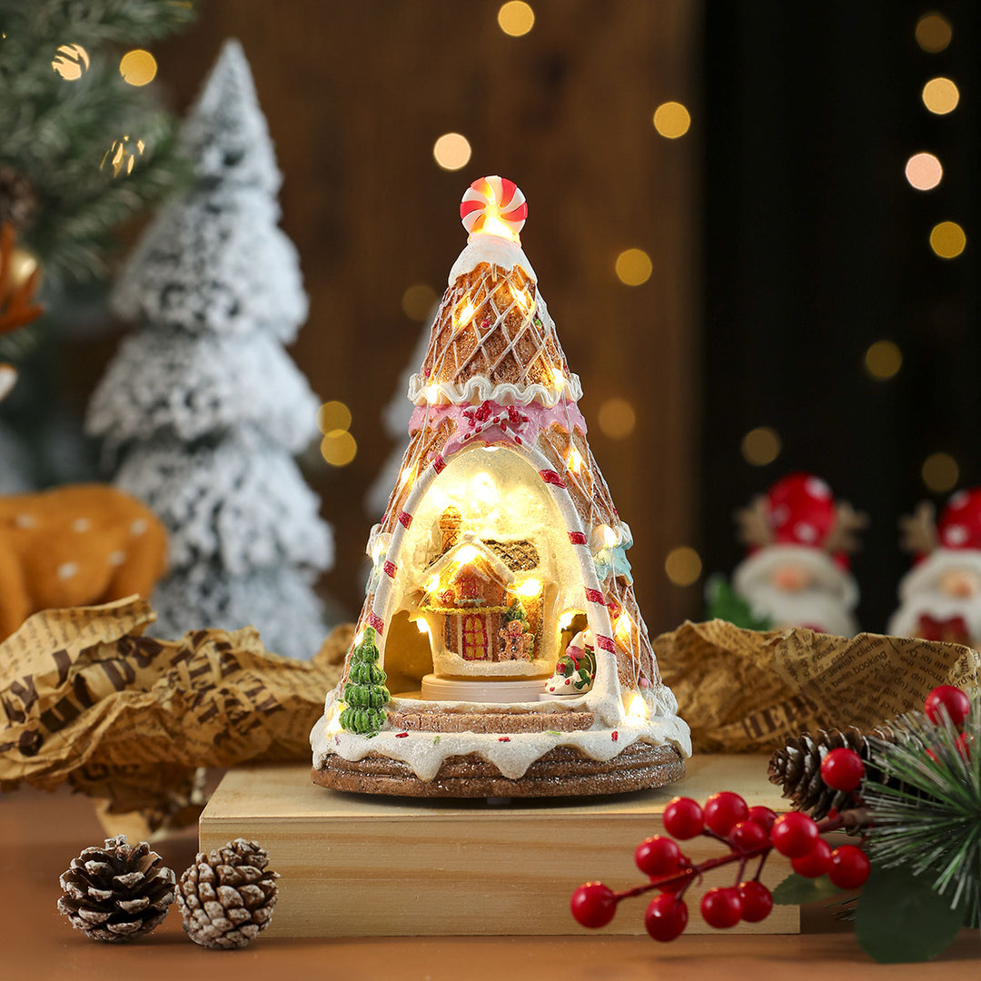LED-Weihnachtsbaum-Globusschmuck Karnz