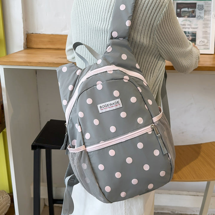 Fun Punktmuster Rucksack Karnz