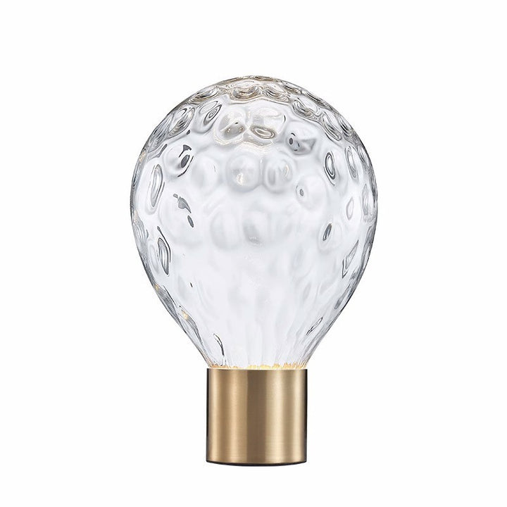 Künstlerische Glas Tischlampe