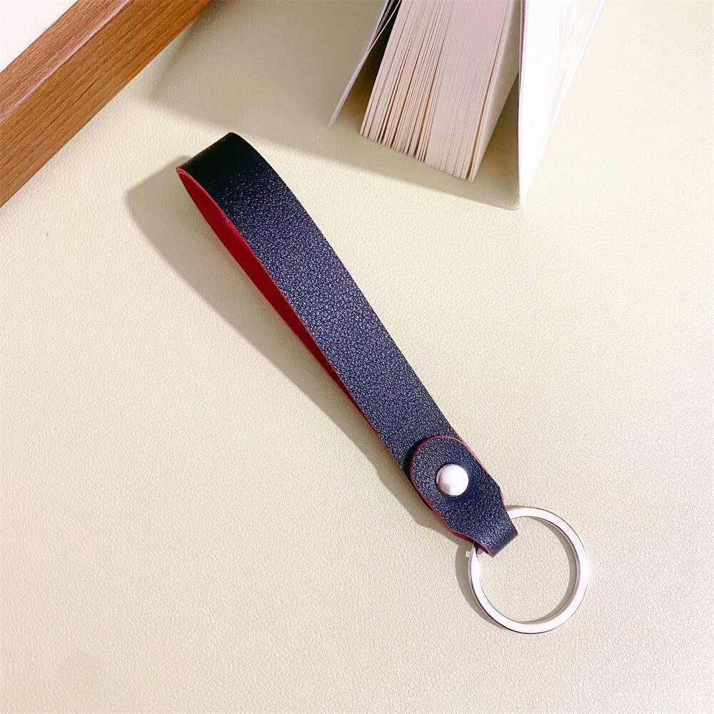 Premium Leder Schlüsselanhänger Halter Karnz