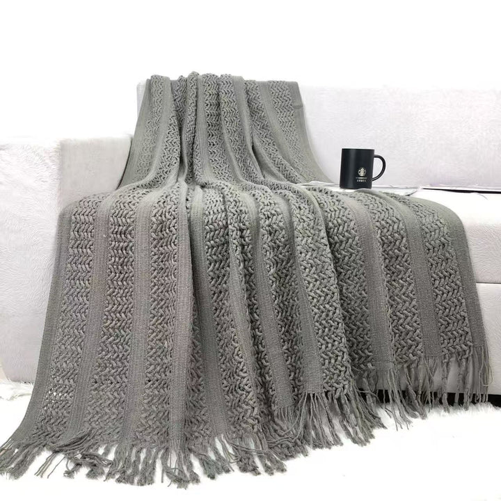 Heim Dekoratives Strickdecke