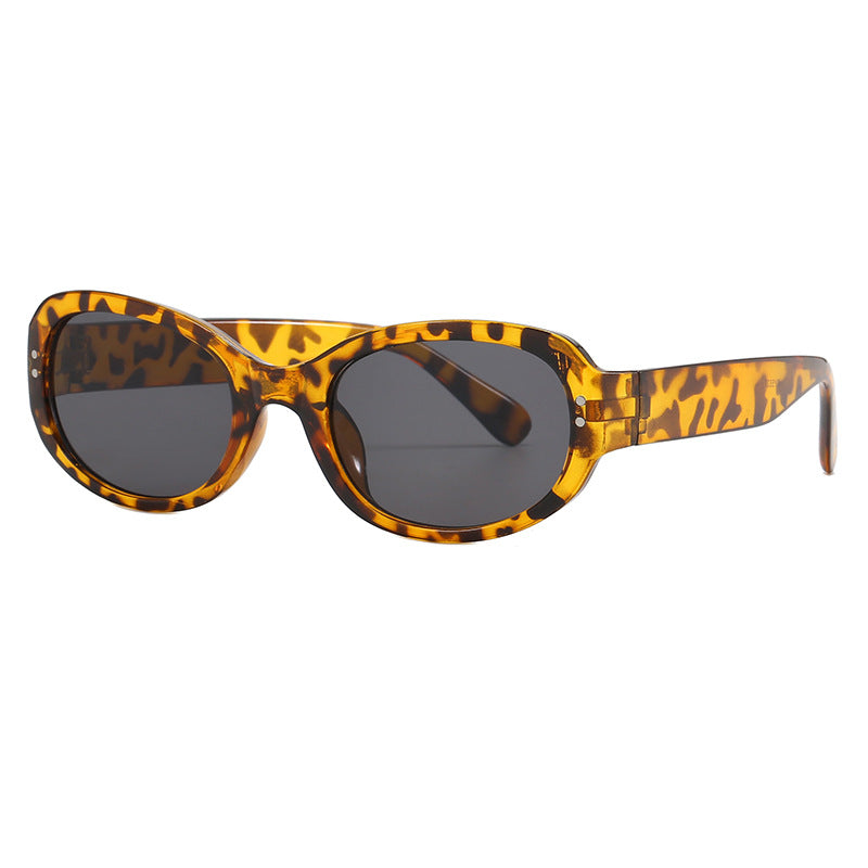 Damen elegante Oversized-Sonnenbrille mit schützendem UV-Schutz Karnz