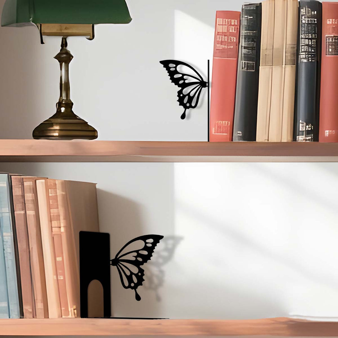 Künstlerische Schmetterlingsbuchstütze