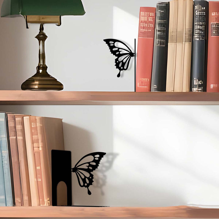 Künstlerische Schmetterlingsbuchstütze
