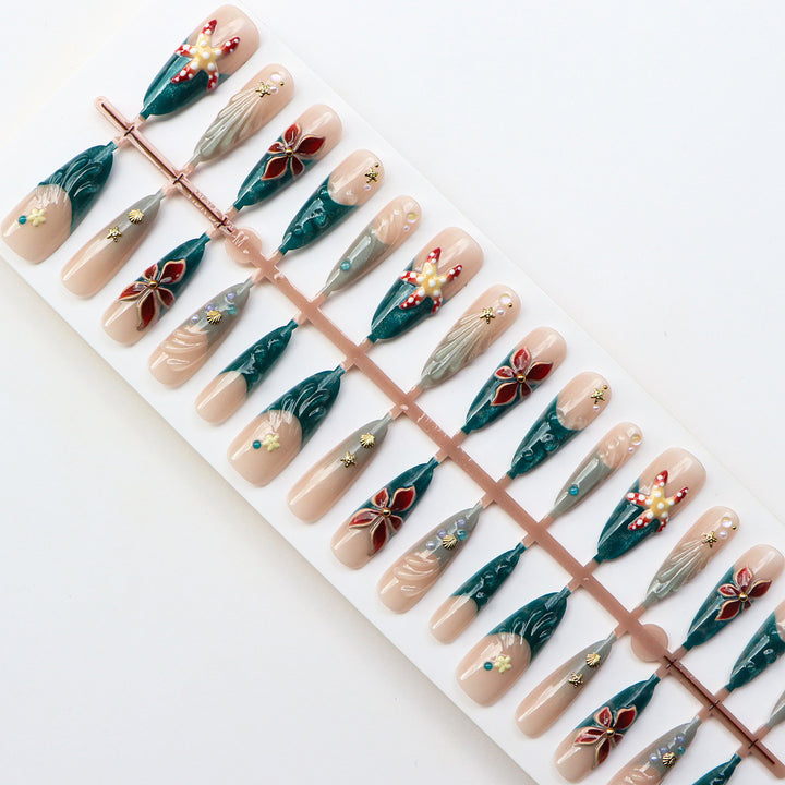 Dekorative Nagelkunst