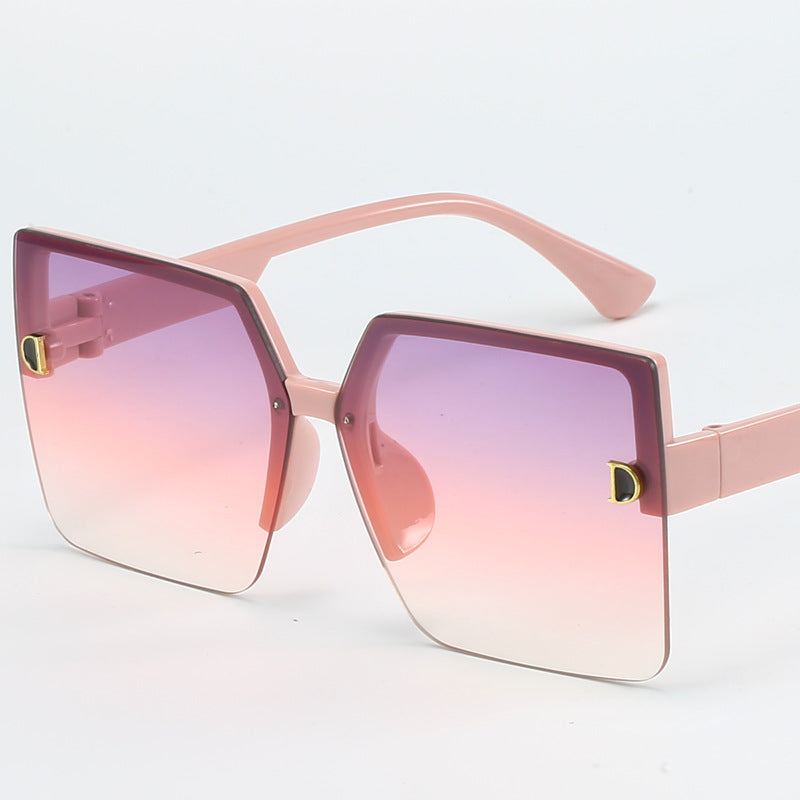 Damen Oversized-Sonnenbrille mit hochwertigem Farbverlauf Karnz