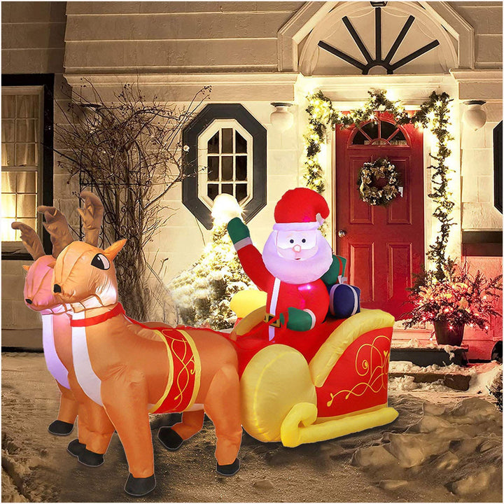 Aufblasbare Weihnachtsdekoration