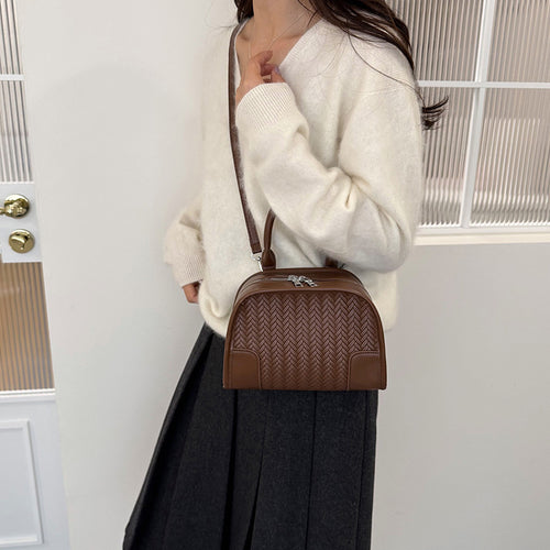 Elegante strukturierte Handtasche