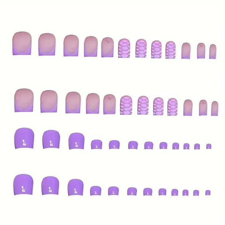 Künstlerisches Gel-Nagelset Karnz