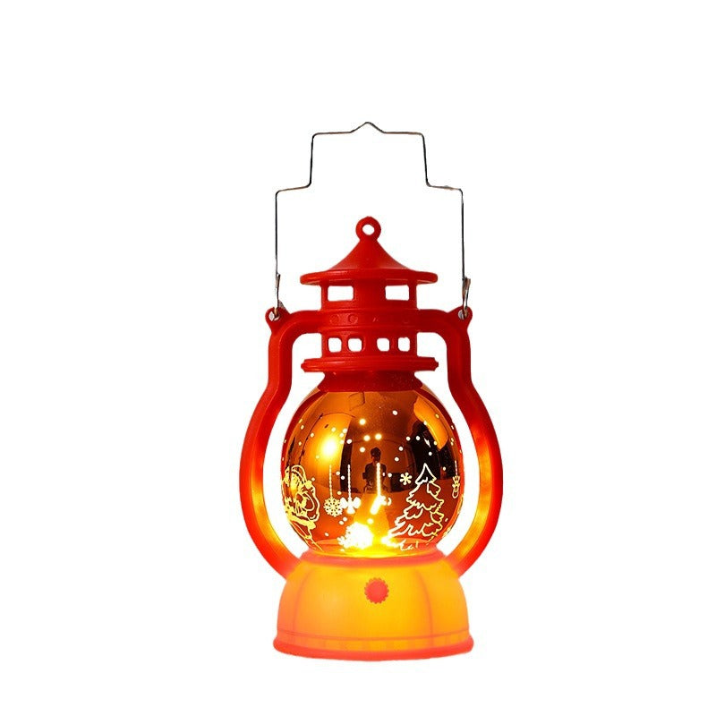 Nostalgische LED Weihnachtslaterne Karnz