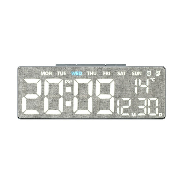 Digitaler Wecker mit Temperatursensor und Dateianzeige Karnz