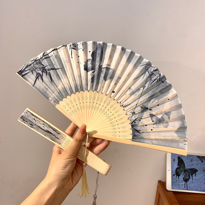 Handgefächer mit Elegantem Schmetterlingsdesign Karnz