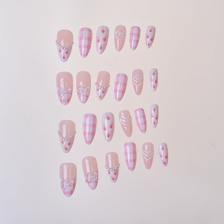 Elegante Press-On Nail Art Karnz