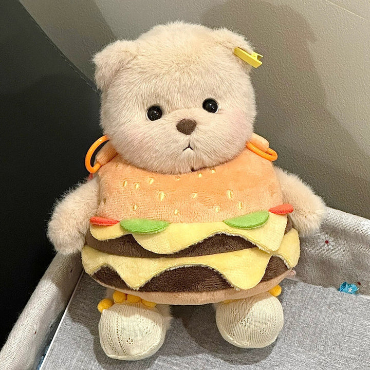 Kuscheltier mit Hamburger-Applikation Karnz