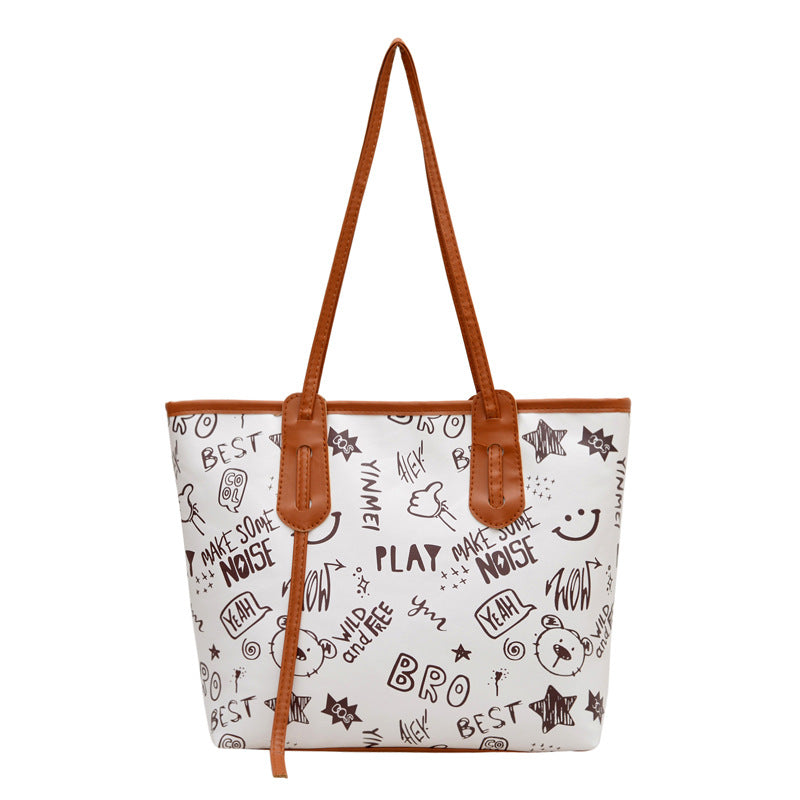 WoPlayful Graphic Tote Bag Karnz