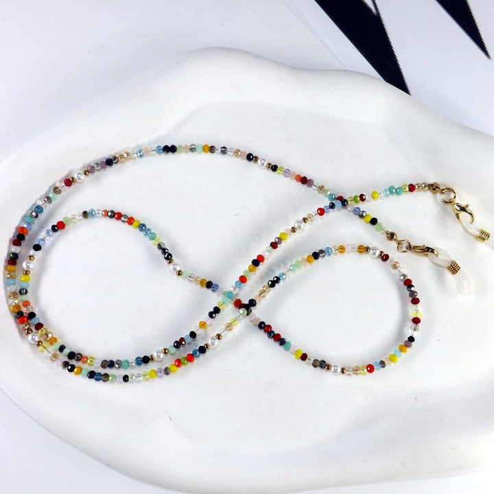 Verspielte Bead-Brillenkette Karnz