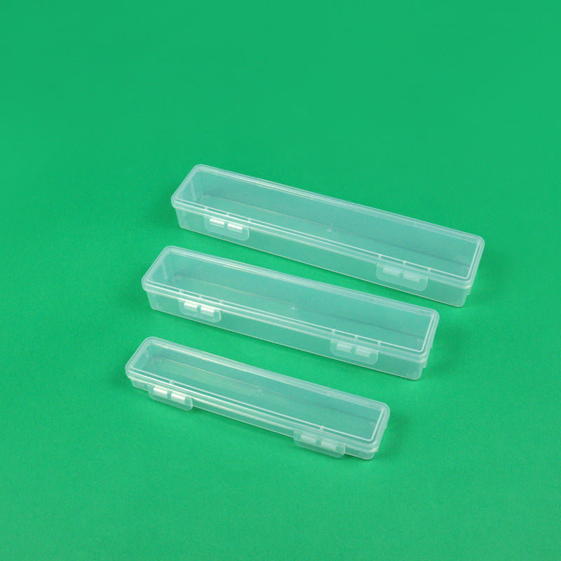 Lange transparente Aufbewahrungsbox Karnz