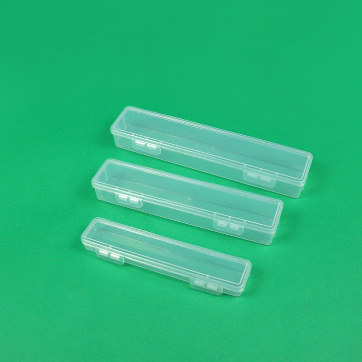 Lange transparente Aufbewahrungsbox Karnz