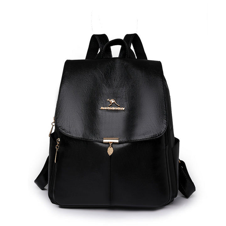 Stylische Leder Rucksack