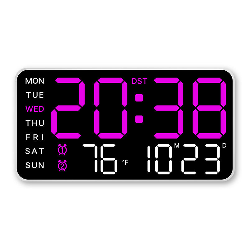 Digitaluhr mit multifunktionalem LED-Display Karnz
