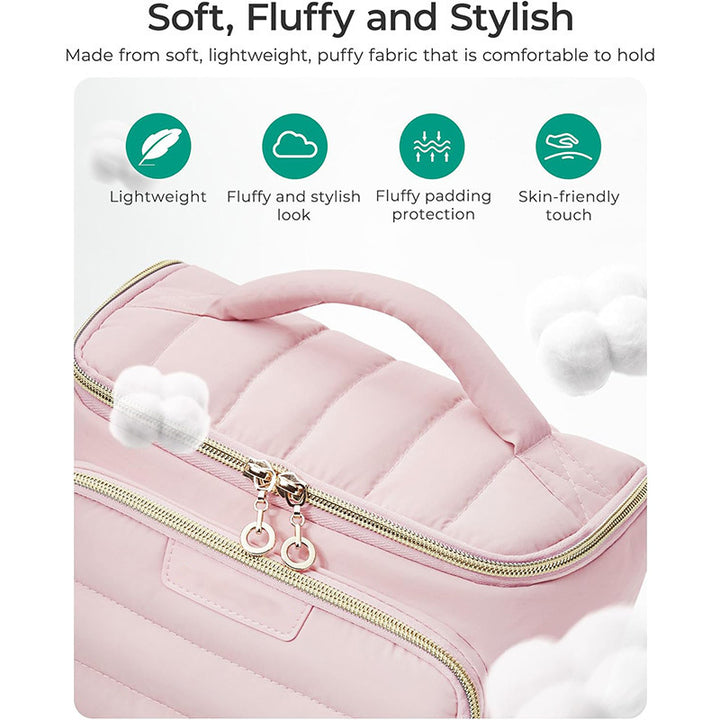Kosmetik-Organizer Tasche mit Separaten Fächern und Kosmetischem Fach Karnz