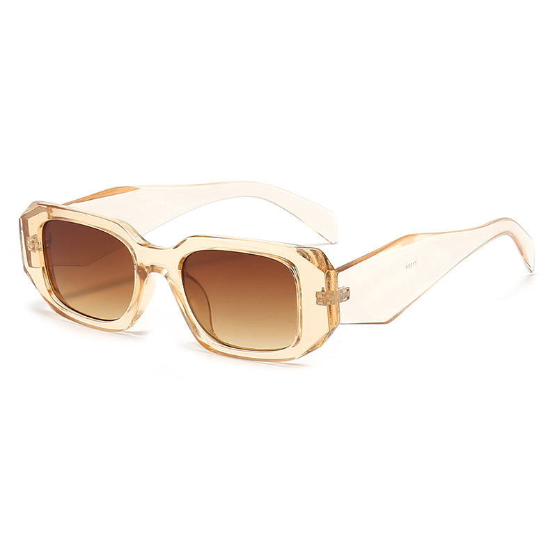 Damen Designer-Sonnenbrille mit kantigem Rahmen und UV-Schutz Karnz