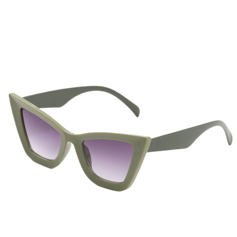 Damen fashion forward Cat-Eye Sonnenbrille Karnz