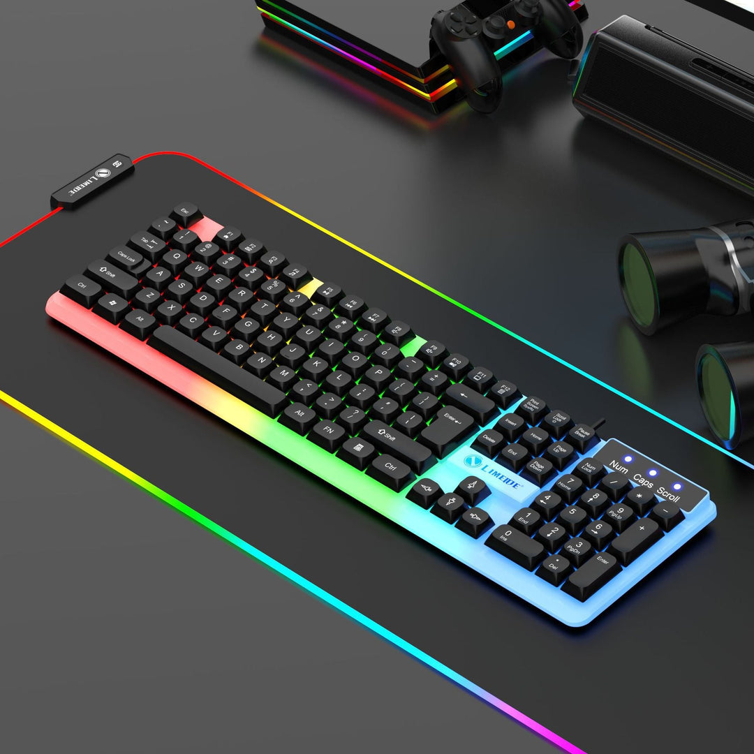 RGB Touch-Sensitive Gaming-Tastatur mit Präzisionsmaus Karnz