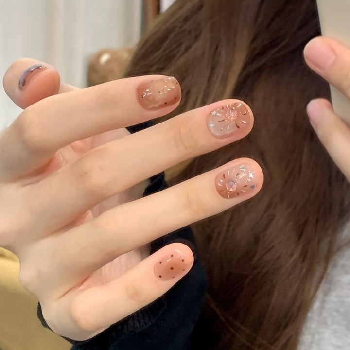 Artisan Floral Press-On Nail Set Karnz