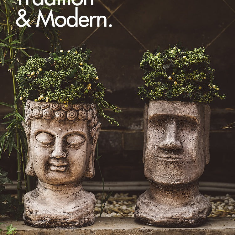 Dekorative Buddha-Statuette Karnz
