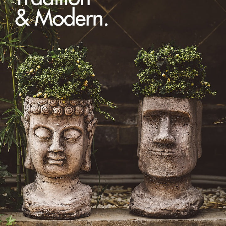 Dekorative Buddha-Statuette Karnz