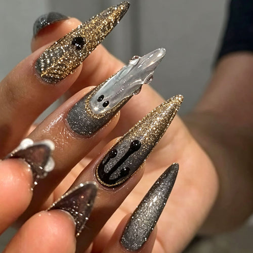 Künstlerisches Stiletto-Nagelkunst-Set Karnz