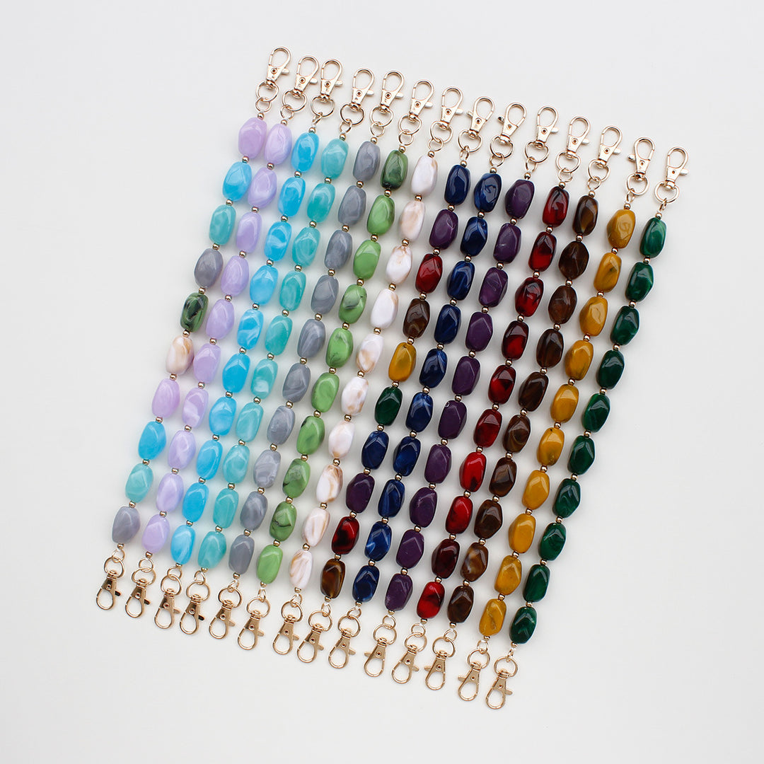 Stylische Perlen-Brillenketten Karnz