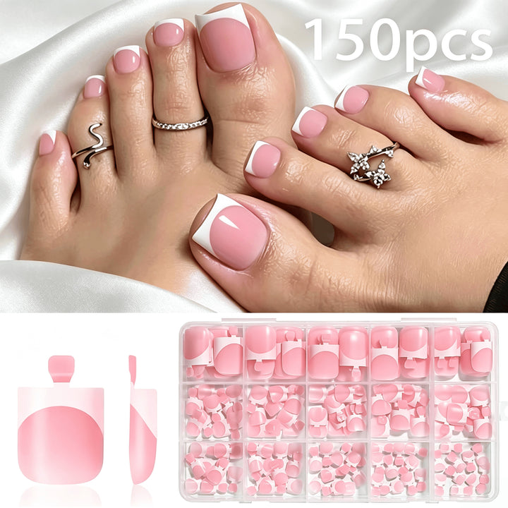 Premium Französisches Tip Kunstnagelset Karnz