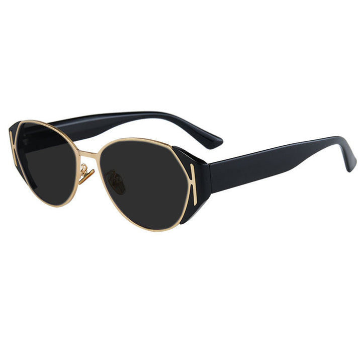 Modische Schildkröten-Sonnenbrille Karnz