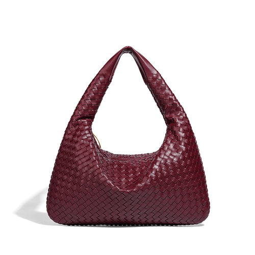 Woven Leather Hobo Bag Karnz