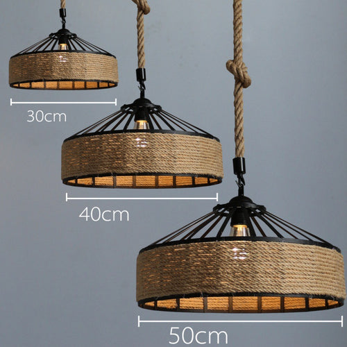 Bohemian Seil Pendant Licht
