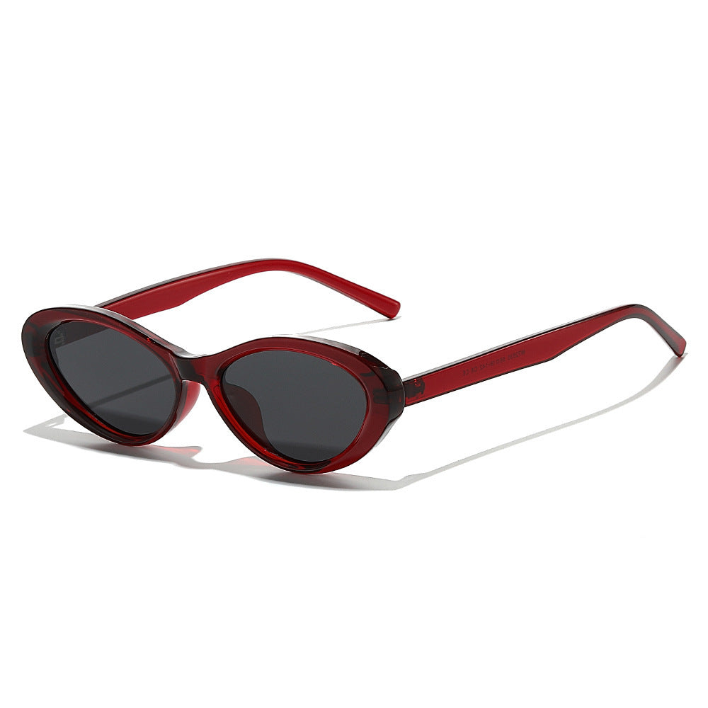 Retro-inspirierte kräftige Katzenaugen-Sonnenbrille Karnz
