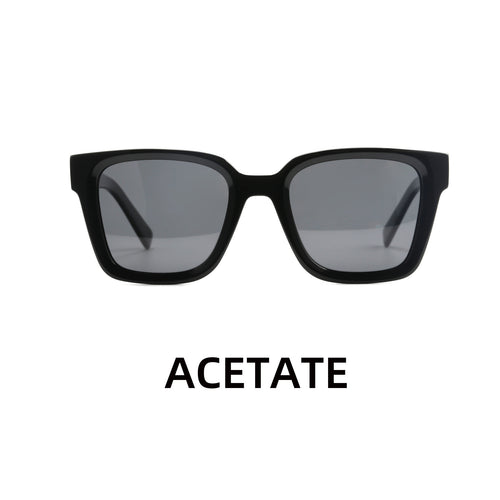 Damen zeitgenössische Sonnenbrille mit abgerundeten Ecken und UV-Schutz Karnz