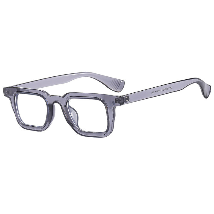 Damen Designer-Sonnenbrille mit robustem transparentem Rahmen und hochwertigem UV-Schutz Karnz