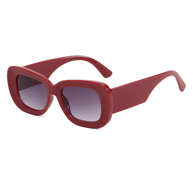 Damen oversized Kunststoff-Sonnenbrille Karnz