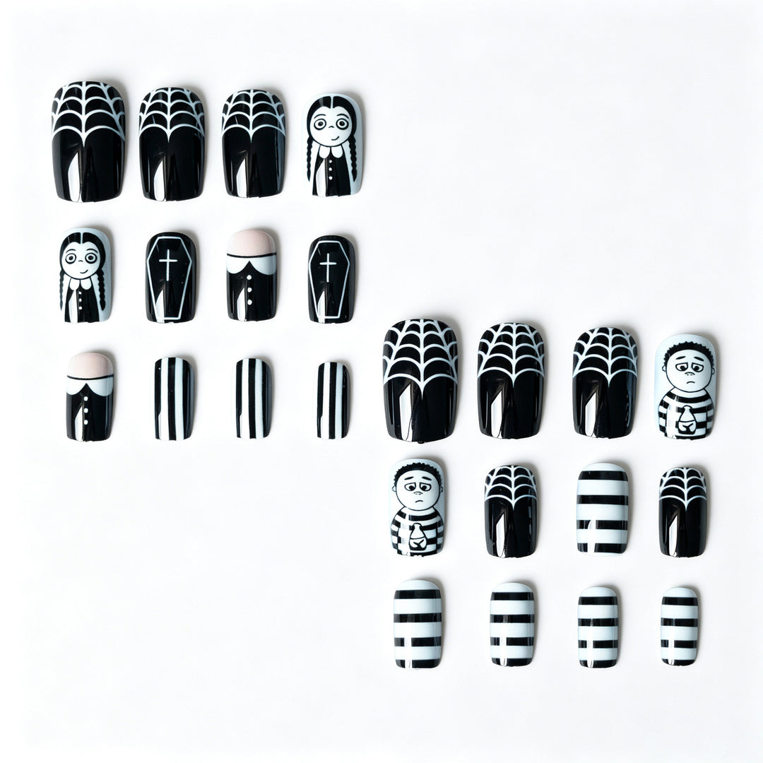 Künstlerisches Halloween Charakter Nagelkunst Set